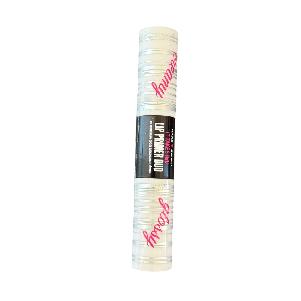 Hard Candy It Takes Two Lip Primer Duo Women OS‎ White New Sealed Creamy Glossy